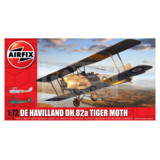 AIRFIX deHavilland Tiger Moth repülőgép makett 1:72 (A02106) makett