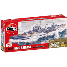  Airfix HMS Belfast Gift Set 1:600 (A50069) makett