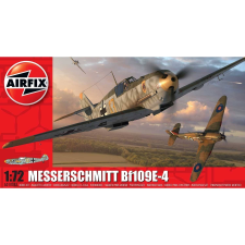 AIRFIX Messerschmitt BF 109E-4 vadászrepülőgép műanyag modell (1:72) (01008A) helikopter és repülő