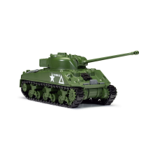 AIRFIX Quickbuild Sherman Firefly amerikai harckocsi műanyag makett 1:35 (J6042) autópálya és játékautó