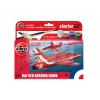 AIRFIX - Starter Set - Red Arrows Hawk repülőgép makett 1:72 (A55002)