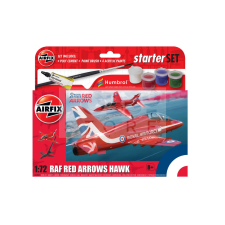 AIRFIX - Starter Set - Red Arrows Hawk repülőgép makett 1:72 (A55002) makett