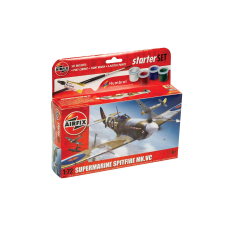 AIRFIX Supermarine Spitfire Mk.Vc vadászrepülőgép műanyag modell (1:72) (55001) helikopter és repülő