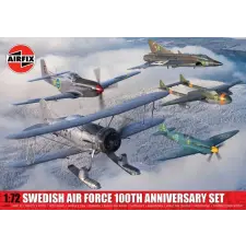  Airfix Swedish Air Force 100th Anniversary Set 1:72 (A40004) makett