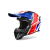 AIROH Aviator Ace 2 Proud 2024 motokrossz sisak kék-piros fényes
