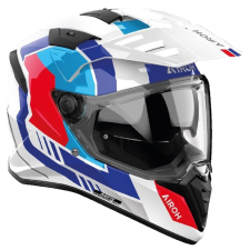 AIROH Bandit Horn enduro bukósisak fehér bukósisak