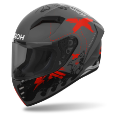 AIROH CONNOR Desperado zárt motoros bukósisak matt narancssárga bukósisak