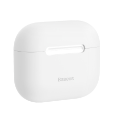  AirPods 3: Baseus - ultravékony fehér szilikon AirPods 3 tartó audió kellék