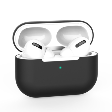 Airpods PRO 2 tartó: Icon AirPods PRO 2 tartó - fekete szilikon fülhallgató, fejhallgató tok