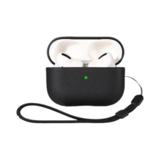  AirPods Slim Pro Fekete Szilikon Tok fülhallgató, fejhallgató tok