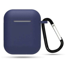  AirPods szilikon védőtok sötétkék fülhallgató, fejhallgató tok
