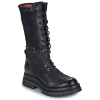 Airstep / A.S.98 Combcsizmák DIBLA HIGH strech Fekete 39