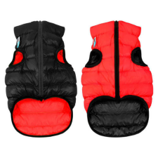 AiryVest kutyaruha kifordítható, M 40, fekete-piros kutyaruha