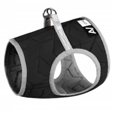 AiryVest ONE hám, XS1, fekete nyakörv, póráz, hám kutyáknak