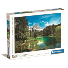 Ášj-Zéland Blue Lake 1500 db-os puzzle Clementoni puzzle, kirakós