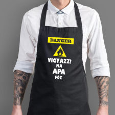  Ajándék férfiaknak - Vigyázz ma apa főz kötény lakástextília