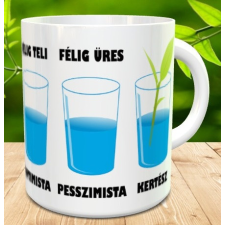  Ajándék kertésznek - Optimista kertész bögre bögrék, csészék