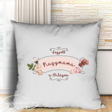  Ajándék nagyszülőnek - Legjobb nagymama a világon párna lakástextília