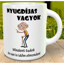  Ajándék nyugdíjasnak - Tréfás bögre bácsiknak bögrék, csészék