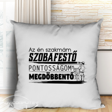 Ajándék szobafestőknek - Párna festőknek lakástextília