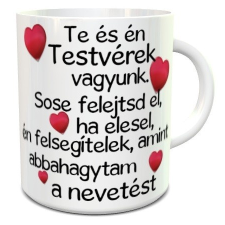  Ajándék testvérnek - Bögre testvérnek bögrék, csészék