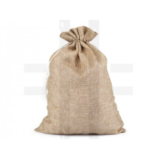  Ajándék zsákocska juta imitáció - 19,5x27 cm dekorációs kellék