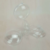 Ajándéktartó szétválasztható gömb műanyag lapos 7*7*2,5cm 5db/cs
