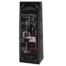  Ajándéktasak boros m.vin rouge 10x33x9cm dekorációs kellék