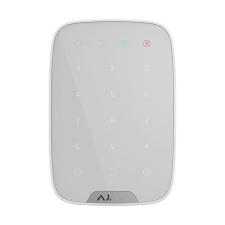 AJAX Keypad WH vezetéknélküli érintés vezérelt fehér kezelő riasztóberendezés