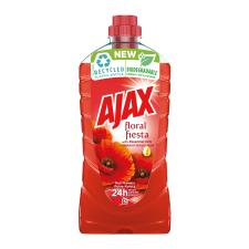 AJAX piros virágos általános tisztító 1L tisztító- és takarítószer, higiénia