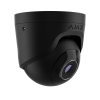 AJAX SYSTEMS Ajax IP dome kamera, 8 MP, 2,8 mm, 3840 x 2160 PX, WDR, @ 20 fps (4K UHD) (8EU) ASP, fekete