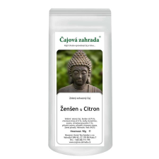 Čajová zahrada - Ginseng & Citrom - ízesített zöld tea, 90 g tea