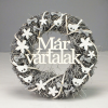  Ajtókopogtató "Már vártalak" 30cm