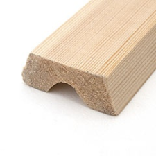 Ajtószegőléc, fa szegőléc, gyalult skandináv fenyőből (13x33mm) tapéta, díszléc és más dekoráció