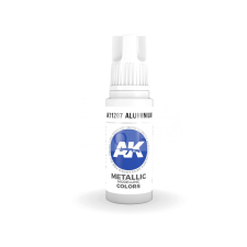AK-interactive - Acrylics 3rd generation Aluminium 17ml - akrilfesték AK11207 akrilfesték