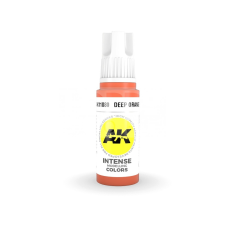 AK-interactive - Acrylics 3rd generation Deep Orange 17ml - akrilfesték AK11080 akrilfesték