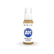 AK-interactive - Acrylics 3rd generation Gold 17ml - akrilfesték AK11191 akrilfesték