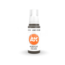 AK-interactive - Acrylics 3rd generation Leather Brown 17ml - akrilfesték AK11110 akrilfesték