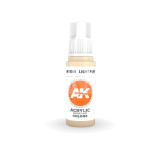 AK-interactive - Acrylics 3rd generation Light Flesh 17ml - akrilfesték AK11050 akrilfesték