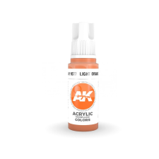 AK-interactive - Acrylics 3rd generation Light Orange 17ml - akrilfesték AK11077 akrilfesték