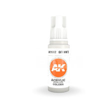 AK-interactive - Acrylics 3rd generation White Grey 17ml - akrilfesték AK11003 akrilfesték