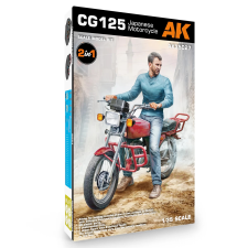 AK-interactive AK INTERACTIVE 1/35 CG125 japán motorbicikli modell makett