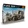 AK-interactive AK INTERACTIVE 1/35 FJ43 SUV with soft top katonai harcijármű modell