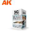 AK-interactive AK INTERACTIVE AIR US Asia Minor Scheme (IIAF/IRIAF Aircraft) akrilfesték készlet 4x 17ml