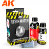AK-interactive AK INTERACTIVE Diorama Resin Water 2 komponensű resin víz imitáció 375ml