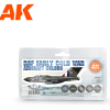 AK-interactive AK INTERACTIVE Early Cold War RAF Aircraft Colors akrilfesték készlet 6x 17ml
