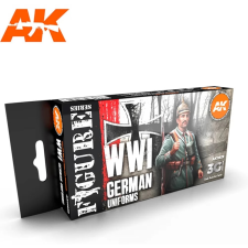 AK-interactive AK INTERACTIVE Figure WWI German Uniform akrilfesték készlet 6x 17ml makett
