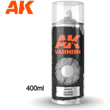 AK-interactive AK INTERACTIVE Gloss Varnish fényes lakk spray 400ml makett