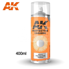 AK-interactive AK Interactive PROTECTIVE VARNISH SPRAY - Védő lakk lakk spray makettezéshez 400 ml AK1015 lakk, faolaj