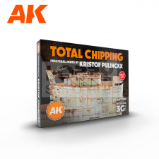 AK-interactive AK Interactive SIGNATURE SET – TOTAL CHIPPING – KRISTOF PULINCKX SET - festékszett AK11767 hobbifesték